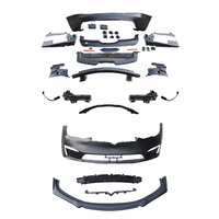 Nouveau kit carrosserie de lifting pour Tesla Model S : Amélioration de l'ancien au nouveau, pare-chocs avant et arrière, séparateur inférieur, lèvre, calandre, kit de conversion