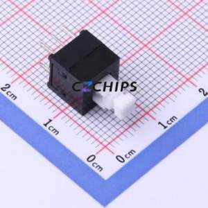 YTS85NL250FW Push Button Switch Through hole Component (THT) Switch ( Operating Force: 2.5N ) - Product Image 1