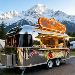 Remolque de Comida Móvil de Acero Inoxidable de Lujo con Cocina Completa, Cafetería y Barbacoa para Catering de Dulces y Papas Fritas, Uso en Interiores y Exteriores - Product Image 6