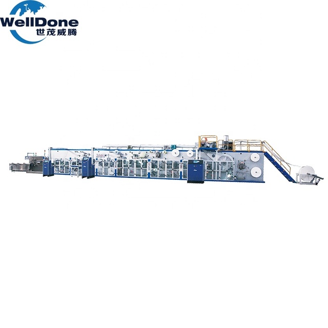 Ultrathin Sanitary Pads Making Machine Fully Automatic with Vending Machine
