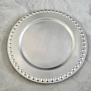 Grandes placas de cargador con cuentas de boda al por mayor - Product Image 4