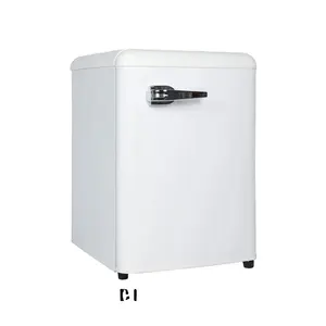 Home appliance 55L Single door ice bar mini fridge refrigerator Retro Fridge home appliance
