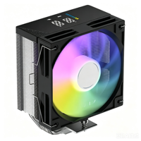 ARGB CPU Air Cooler 5 Heat Pipes Digital Display PC Radiator Single Tower Desktop Computer CPU Cooling Fan Hydro Bearing