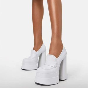 Super High Strange Sandalias Fashion Comfortable Open <b>Toe</b> Fall Sandals Shoes Platform Heels for Women - Product Image 2