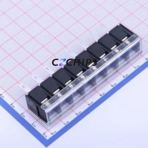 KF48H-9.5-8P Barrier Terminal Block Through hole Component (THT),P=9.5mm Connector With Cover Plate 9.5mm 1x8P Straight Pin - Product Image 1