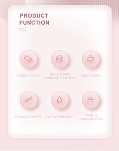 Nueva Afeitadora eléctrica de 2026 actualizaciones para mujer, recortadora de dos cabezas, maquinilla de afeitar, Afeitadora eléctrica para mujer - Product Image 5