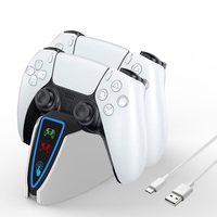 Station de charge rapide pour manette de jeu Station de charge Dock Type C Port Cable Station de charge pour manette PS5
