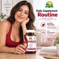 Capsules de Vitamine Maca Plus pour le Rehaussement et l'Augmentation des Fesses, des Cuisses et des Hanches, Raffermissant et Améliorant les Courbes, Effet BBL