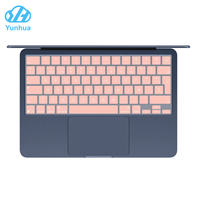 Couverture de clavier espagnole EU aux couleurs modernes, anti-rayures, anti-poussière pour MacBook Neo 13 A3404 sans Touch ID