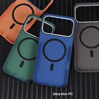 Coque pour iPhone, nouvelle arrivée, texture en fibre de carbone ultra-lisse, revêtement en caoutchouc, étui pour téléphone portable pour 17 18 16 15 Pro Max