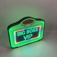 Nouvelle enseigne lumineuse LED programmable à économie d'énergie, contrôlée par application, couleurs personnalisables pour bars de remise des diplômes