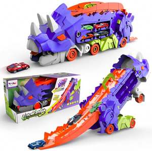 Juguete de Dinosaurio Toysrunner, Modelo de Auto de Carreras de Metal Fundido a Presión, Plástico ABS, Escala 1:50, Realista, para Niños de 5+ Años - Product Image 2