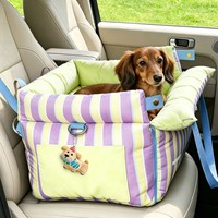 Nouveau Sac de Transport Portable de Luxe 2-en-1 pour Animaux de Compagnie 2026 – Coussin de Siège et Niche pour Chien, Sécurité Extérieure, Coton PP Imperméable