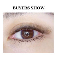 Cils XIUSUZAKI Four Clover 8-15mm, extensions de faux cils faits à la main, brun foncé, W4D Clover 4D, cils en forme de W