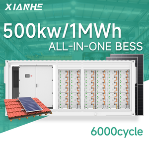 Système de stockage d'énergie conteneurisé BESS 20FT 40FT 1MWh 2MWh avec batterie 314Ah pour projet solaire à grande échelle - Product Image 1