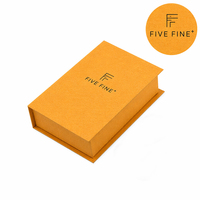 Boîte cadeau de parfum en papier texturé de luxe - Boîte rigide en forme de livre pour flacon de parfum avec fermeture magnétique - Boîte de parfum vide de 2 cm