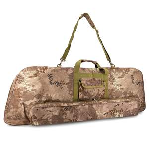 Bolsa de Lona Resistente para Arco y Flechas, con Asa, Tipo Tambor, con Bolsillos para Instrumentos Musicales y Protección de Equipo de Caza - Product Image 4