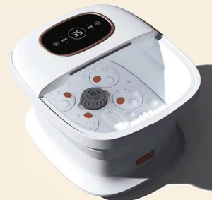 <span class=keywords><strong>Foot</strong></span> Spa Auto-Roll Motorizado con calor Motorizado Shiatsu Bolas de masaje y pantalla táctil LCD Baño Masajeador de pies - Product Image 3