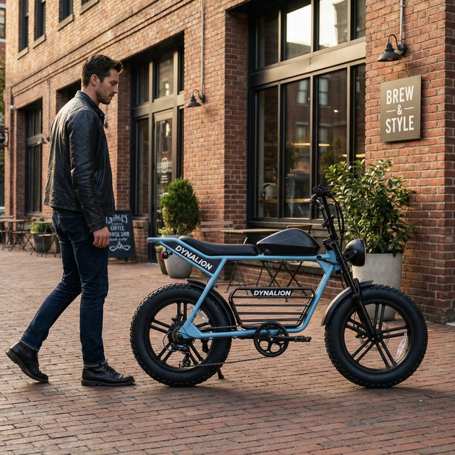 High Performance retro e bike with LED Headlight and Horn, Stylish Electric Cycle for Daily Commuting and Leisure