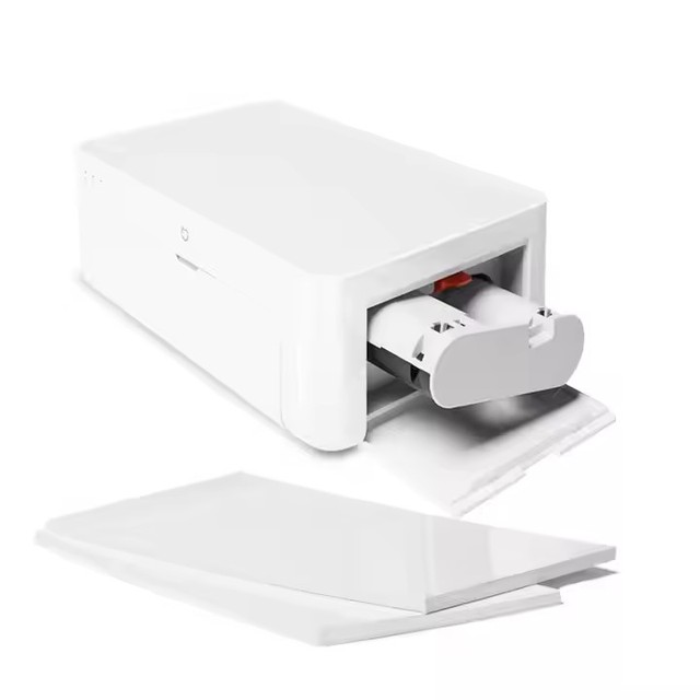 Xiao Mi Mijia App Photo Printer 1S White USB 256 Levels Per Color Android Compatible Portable 4x6 Inch in Stock 1-Year Warranty