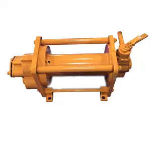 Blade type high speed explosion-proof pneumatic winch, small industrial strength stepless speed regulation positive and negative
