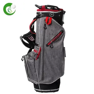 Chengsheng toptan OEM ODM kulübü standı çantası Polyester hafif Golf çantaları erkekler ve kadınlar için kaliteli özel logo ile