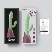 Juguetes Sexuales para Adultos WINYI 2023, Vibrador de Doble Cabeza Telescópico, Vibrador de Conejo con Estimulación del Clítoris y Punto G, Juguetes Sexuales para Mujer