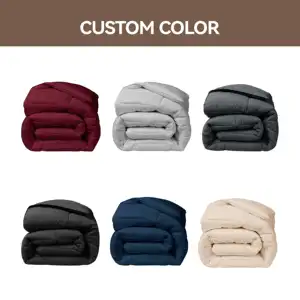 Hotel Quality Comfort 100% Microfiber All Season Quilted Bedding Comforter Duvet Insert Hilton Quilt