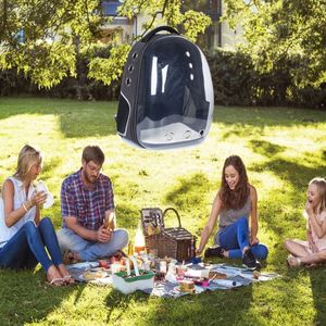 BSCI Factory HOT Sale Outside Portable Transparent Pet Bubble <b>Backpack</b> Acrylic Polyester <b>Cat</b> Bag Capsule <b>Backpack</b> for Weekend - Product Image 3