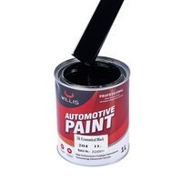 Haute brillance 2K peinture automobile couleur noire deux composants acrylique Basecoat couche de finition peinture en aérosol de voiture