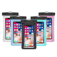 Étui de téléphone portable personnalisé en TPU, étanche IPX8, pochette flottante pour téléphone, sac étanche pour téléphone portable
