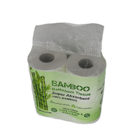 Rouleau jumbo doux de haute qualité 3ply papier hygiénique biodégradable papier de salle de bain qui est jetable 3Ply papier