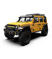 RLAARLO MK07 4WD Brushless Professional Grade RC Escalade sur chenilles CNC Aluminium Suspension avancée Télécommande Pickup Truck