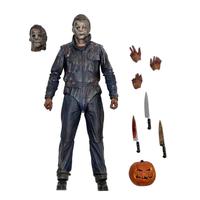 NECA 60651 Halloween Final Destination-Miles Édition Deluxe Figurine d'action en PVC de 7 pouces avec articulations mobiles Personnage de dessin animé