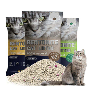 Colorful bentonite 1-3mm Low dust eco friendly Strong Fragrance ball shape cat litter sand