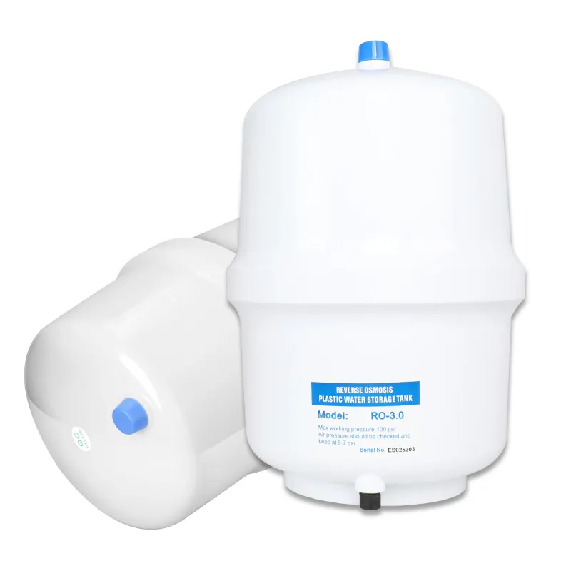 Qicen家庭用浄水器用高品質スチールプラスチック3.0GRo圧力タンク