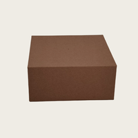 Boîte-cadeau rigide en carton biodégradable recyclable à bas prix stratification mate pliante chaussettes en papier kraft magnétique haute résistance fourrure