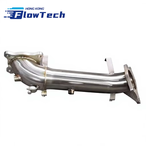 High Performance Downpipe for 10th Gen Honda Accord 2.0T, 304SS TIG Welded Turbo Charger Pipe - Product Image 2