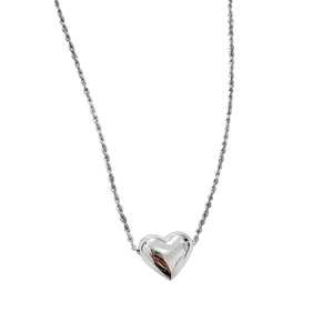 Collar de plata de ley Ruitai S925 con forma de corazón para mujer, uso diario, estilo Ins - Product Image 5