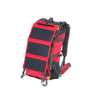 Sac à dos solaire personnalisé intelligent 68L 20W/6V USB étanche pour ordinateur portable TYB-04 Sac à dos solaire multifonctionnel pour l'extérieur - Product Image 6