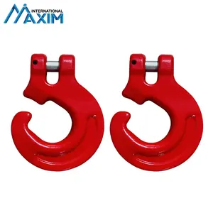 Forged Alloy Steel Color Painted G80 Logging Forest Clevis C Hook