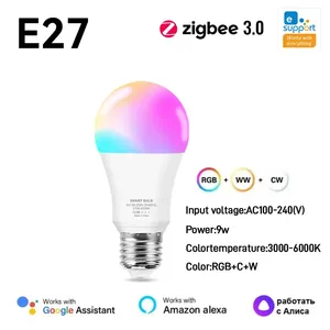 EweLink ZigBee/Wifi MR16/E27/E14 5W/9W rgbcw lampadine thông minh dimmerabili ứng dụng/voce/cho Alexa/Google/Alice/salute/yandex - Product Image 5