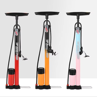 Pompe à vélo manuelle, gonfleur de pneus, pompe à air pour vélo