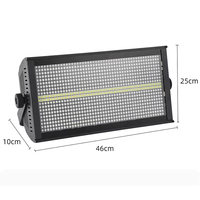 Luz estroboscópica de 200W LED RGBW 48 + 8 segmentos DMX512 Wash Background Stage Uplight para Party Disco KTV-Luces profesionales para DJ