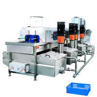 Machine à laver automatique de cage à palettes en plastique pour la cuisson des aliments de volaille propre aux oeufs