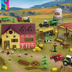 SY JOUETS Simulation Animal Logement Jeu Fermier Logement Jouet En Plastique Éducatif Apprentissage Fermier Clôture Ferme Ensemble Jouet Pour Enfants - Product Image 2