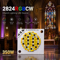 Puce LED COB RGBCW Innovaterise 350W 2824 professionnelle OEM, CRI 95, sans scintillement, garantie 3 ans, durée de vie 50000 heures