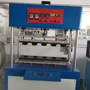 Semi otomatis anak-anak KN95 <span class=keywords><strong>N95</strong></span> cangkir masker panas membentuk mesin medis baja nirkarat cangkir masker mesin pembuat - Product Image 5