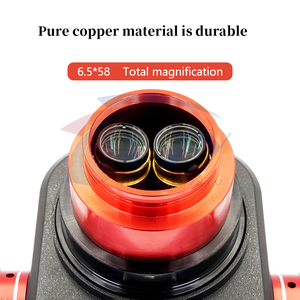 Microscopio Estéreo Trinocular YCS 6558X con Zoom de 6.5-58X 45 °   Inclinación de 360 grados °   Rotatorio para Reparación de Electrónica de PCB - Product Image 4