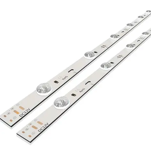 Barre lumineuse LED en aluminium pour étagère, IP20, 12V, télécommande, éclairage décoratif intérieur pour vitrine, armoire, comptoir - Product Image 2